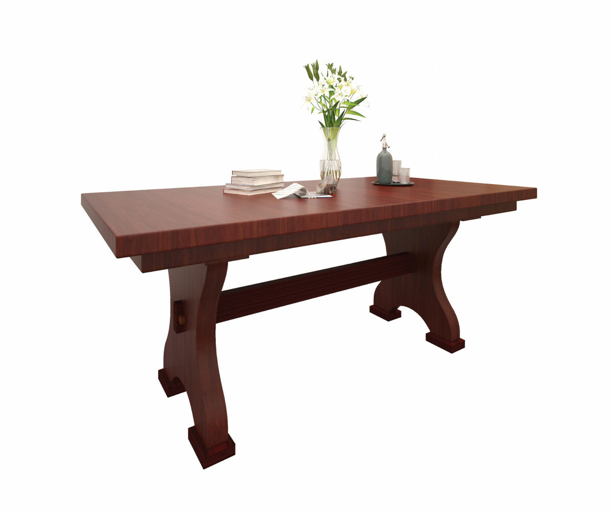 Farmers Double Pedestal Table Coastal Fine Furniture