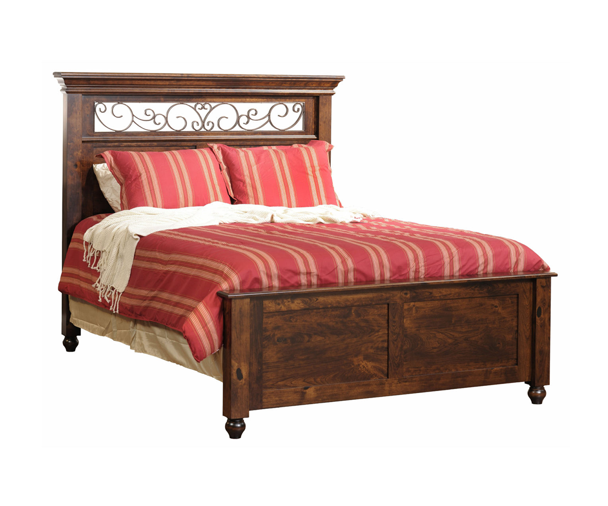 Jamestown Wrought Iron Bed Coastal Fine Furniture