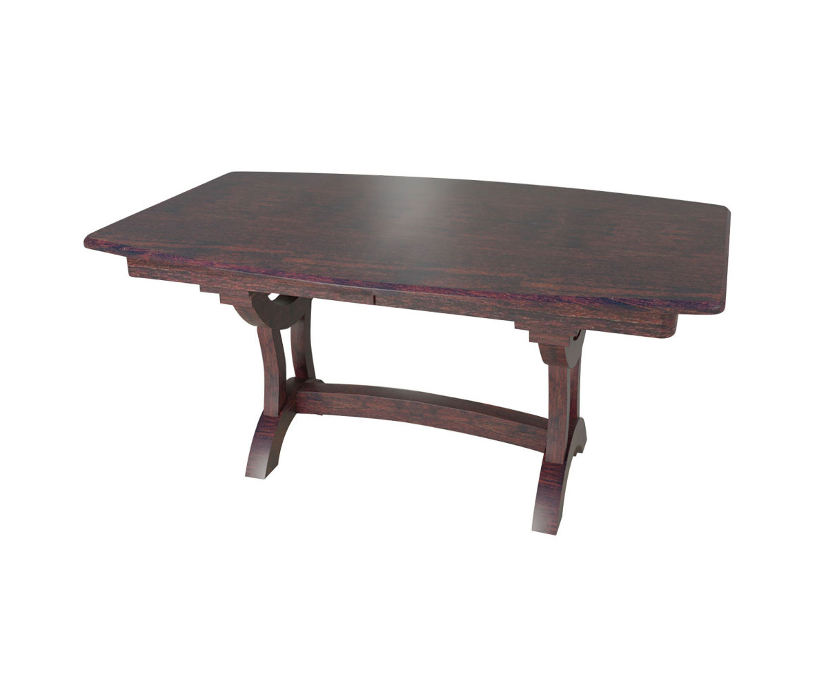 Bridgeport Double Pedestal Table Coastal Fine Furniture