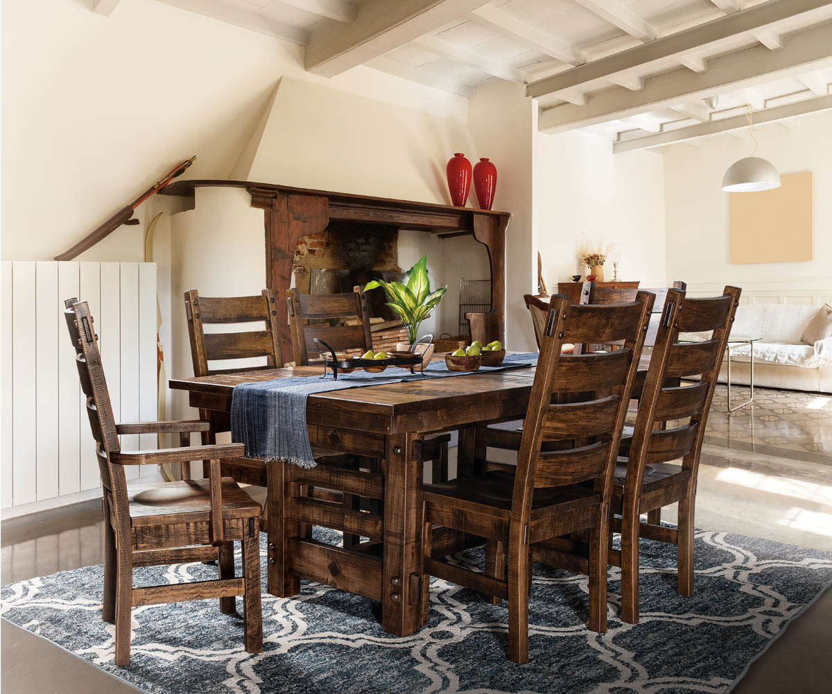 Columbus Trestle Table Collection Coastal Fine Furniture