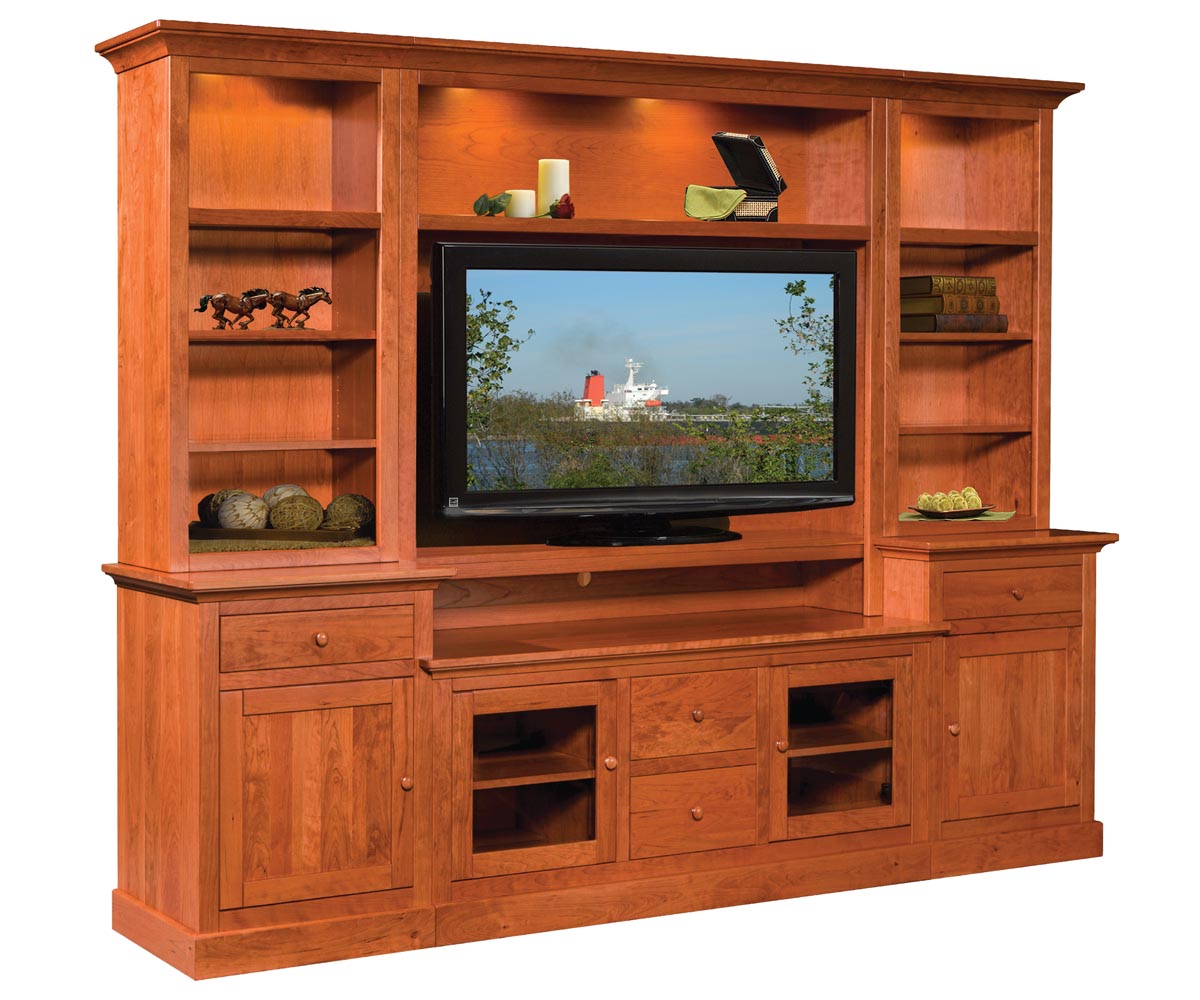 Cabin Creek Plasma Wall Unit Coastal Fine Furniture