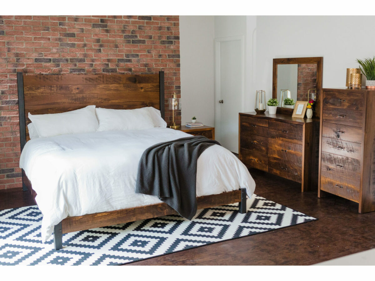 Iron Clad 2-Drawer Nightstand - Image 2