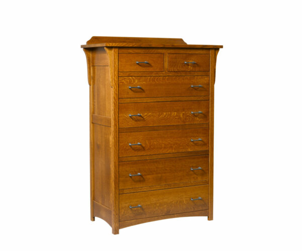 Dutch Corbel Mission Chest Of Drawers