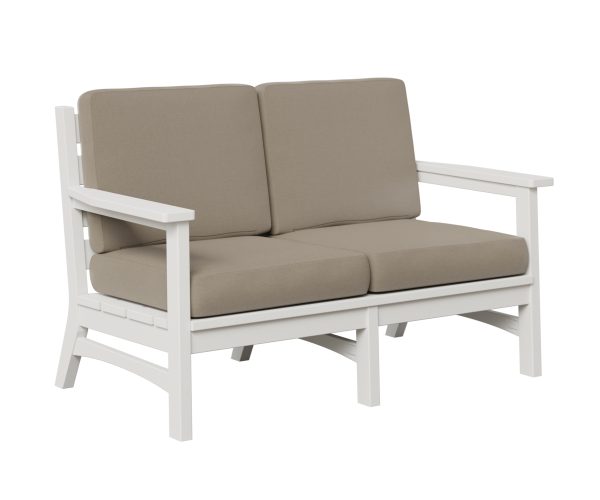 Coastal 4' Upholstered Loveseat