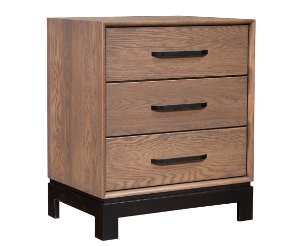 Lorenzo 3 Drawer Nightstand