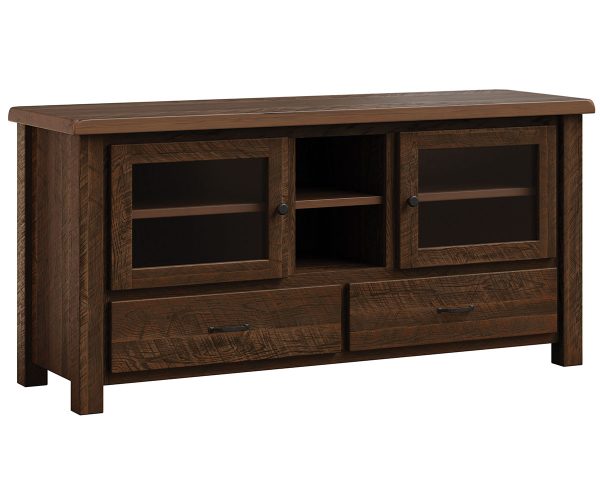 Reclaimed Post Mission TV Stand