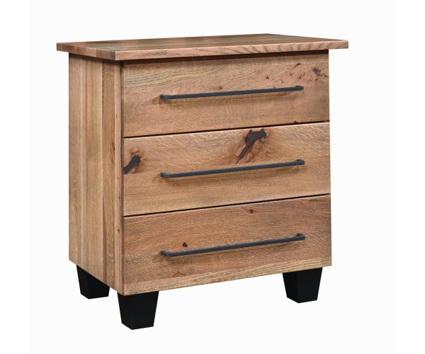 Grand Sequoia 3 Drawer Nightstand