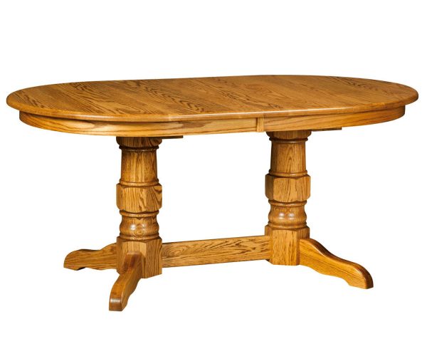 Preston Double Pedestal Table