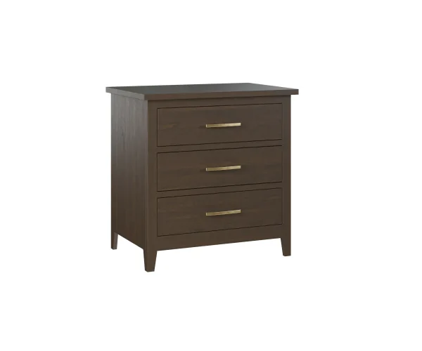 Lakeside 3 Drawer Bedside Chest