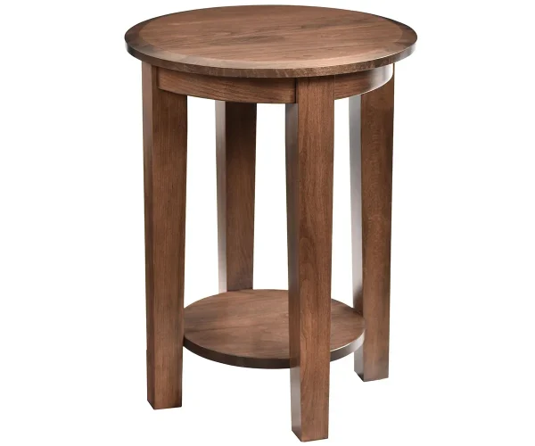 Deluxe Shaker Round End Table - 18"